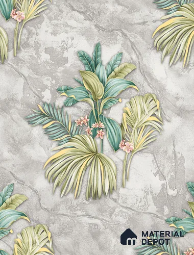 62133 | 9.5 Meter x 21 Inch Florals Look Wallpaper - 55 Sq. Ft.