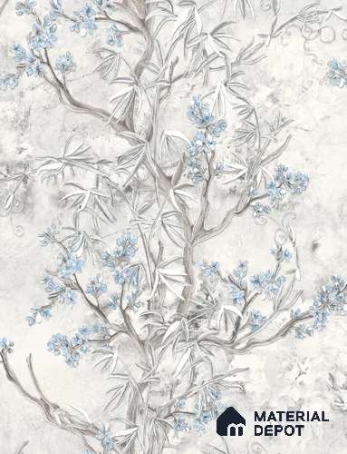 62135 | 9.5 Meter x 21 Inch Florals Look Wallpaper - 55 Sq. Ft.
