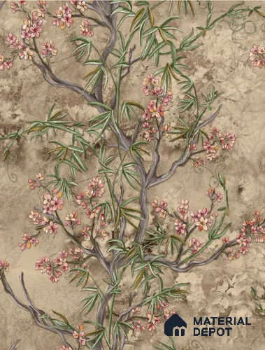 62145 | 9.5 Meter x 21 Inch  Florals Look Wallpaper - 55 Sq. Ft. 