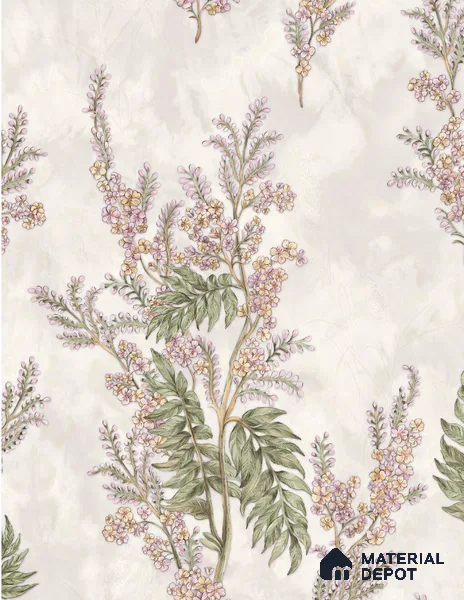 62156 | 9.5 Meter x 21 Inch Florals Look Wallpaper - 55 Sq. Ft.