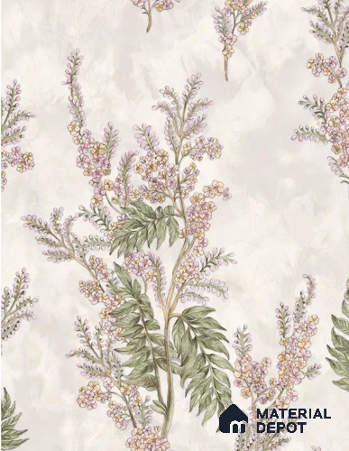 62156 | 9.5 Meter x 21 Inch Florals Look Wallpaper - 55 Sq. Ft.
