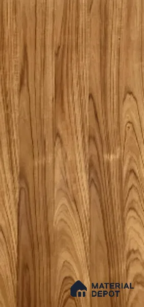 Brown Wood look K Teak Cr Decoply -5468/86 - R LATH 8 ft x 4 ft Veneer - 3.2 mm | VE 00594
