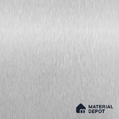 Silver Metallic look LM 25965 8 ft x 4 ft Metallic Finish Decorative Laminate - 1 mm | Suitable for Bedroom, TV Unit, Wardrobe, Kitchen Cabinet