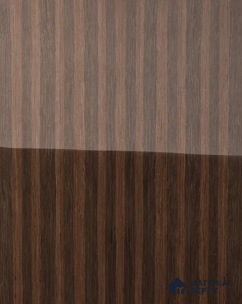 Brown Wood look Ovengakol 8 ft x 4 ft Recon Veneer - 3.2 mm | VE 00534