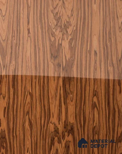 Brown Wood look Pali Santos Crown 8 ft x 4 ft Recon Veneer - 3.2 mm | VE 00519