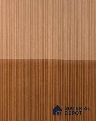 Brown Wood look Smoked Teak 8 ft x 4 ft Recon Veneer - 3.2 mm | VE 00528