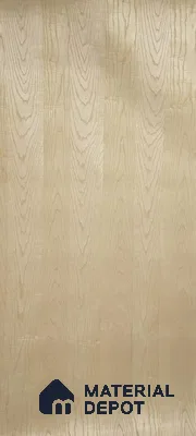 Brown Wood look White Oak Crown 8 ft x 4 ft Paper Veneer - 0.5 mm | VE 00586