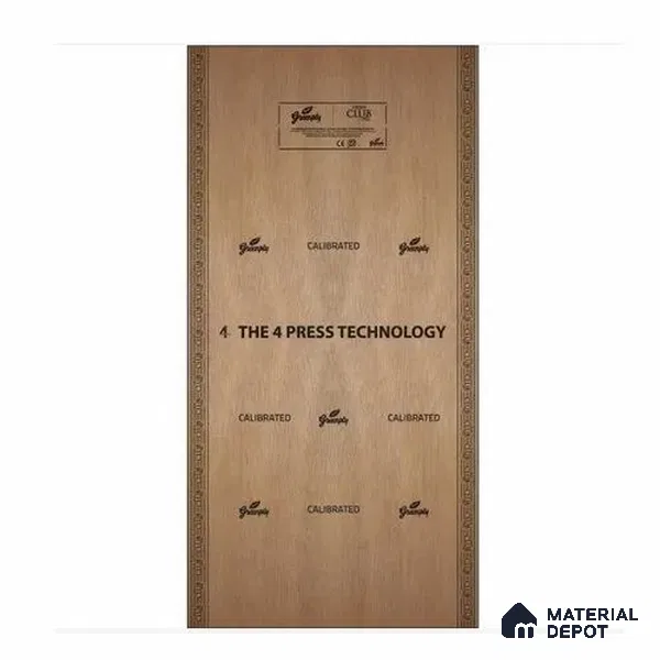 Green Club 500 BWP Grade 8 ft x 4 ft Plywood - 16 mm (Lifetime Warranty)