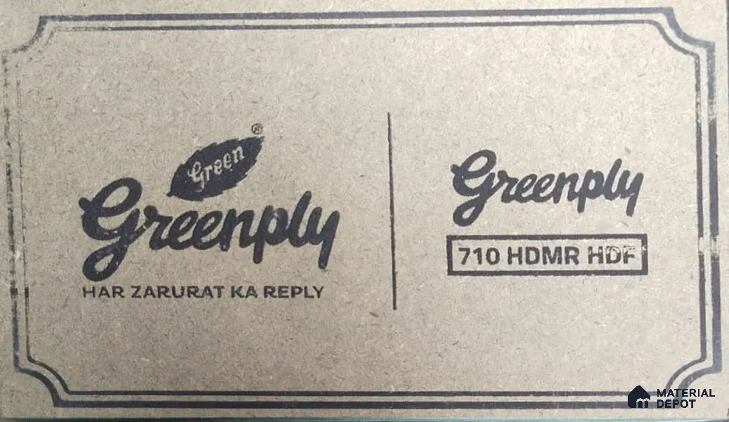 Greenply 710 8 ft x 4 ft Plain HDHMR - 11 mm