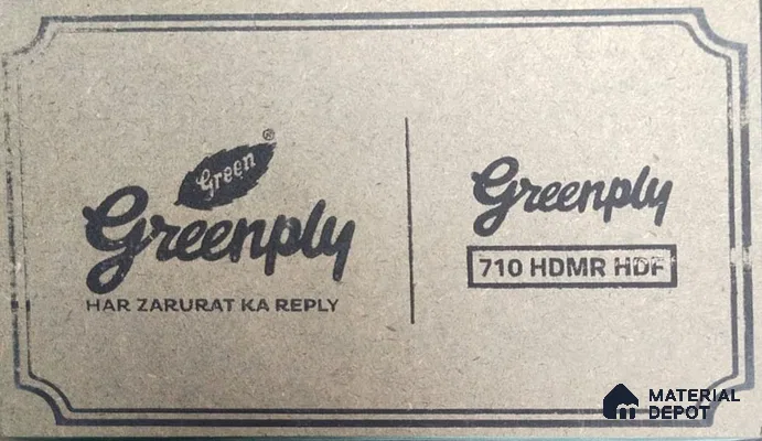 Greenply 710 8 ft x 4 ft Plain HDHMR - 18 mm