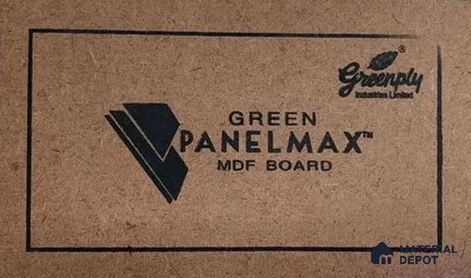 Greenply 8 ft x 4 ft Interior Grade Plain MDF - 3.3 mm