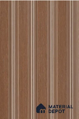 Brown Wooden Louver 7202 9 ft x 5 inch Charcoal Panel - 12 mm | Suitable for Feature Wall, TV Unit & Living Room | Width is Subjected to 5% Variation