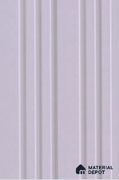 Pruple Plain Colour Louver 7312 9 ft x 5 inch Charcoal Panel - 12 mm | Suitable for Feature Wall, TV Unit & Living Room | Width is Subjected to 5% Variation
