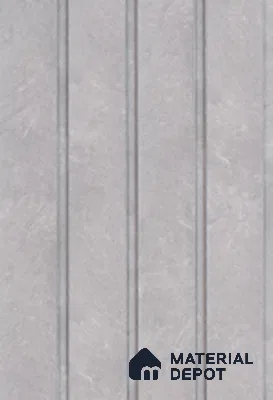 Grey Stone Louver 7502 9 ft x 5 inch Charcoal Panel - 12 mm | Suitable for Feature Wall, TV Unit & Living Room | Width is Subjected to 5% Variation