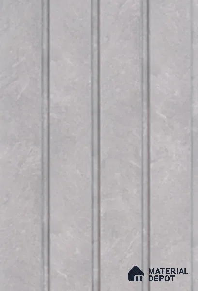 Grey Stone Louver 7502 9 ft x 5 inch Charcoal Panel - 12 mm | Suitable for Feature Wall, TV Unit & Living Room | Width is Subjected to 5% Variation