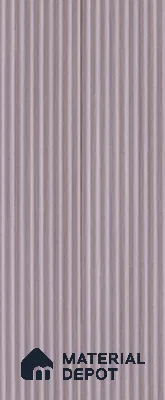 Pruple Plain Colour Louver 7908 9 ft x 5 inch Charcoal Panel - 12 mm | Suitable for Feature Wall, TV Unit & Living Room | Width is Subjected to 5% Variation