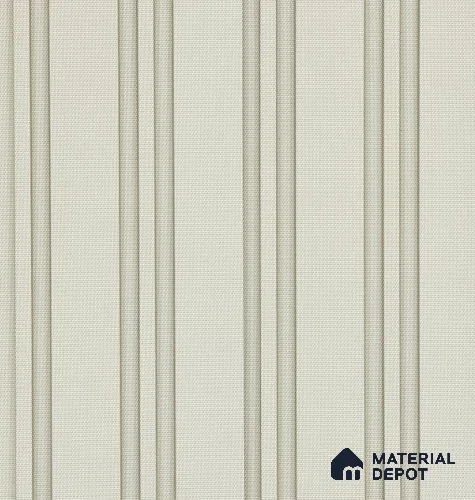 White Patterned Louver PN 05734 8 ft x 4.7 inch Solid Wood Panel - 12 mm | Suitable for Feature Wall, TV Unit & Living Room | Width is Subjected to 5% Variation
