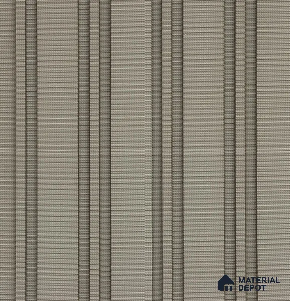 Beige Patterned Louver PN 05735 8 ft x 4.7 inch Solid Wood Panel - 12 mm | Suitable for Feature Wall, TV Unit & Living Room | Width is Subjected to 5% Variation