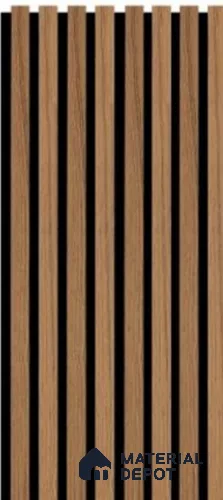 P1 578 Zurich 7.8 ft x 0.98 ft (2400x300 mm) Texture Finish Acoustic Panel - 22 mm | Suitable for Office, Auditorium & Cinema Hall | Width is Subjected to 5% Variation