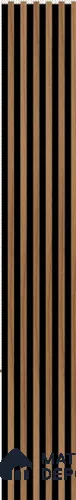 P2 578 Oslo 7.8 ft x 0.98 ft (2400x300 mm) Texture Finish Acoustic Panel - 22 mm | Suitable for Office, Auditorium & Cinema Hall | Width is Subjected to 5% Variation