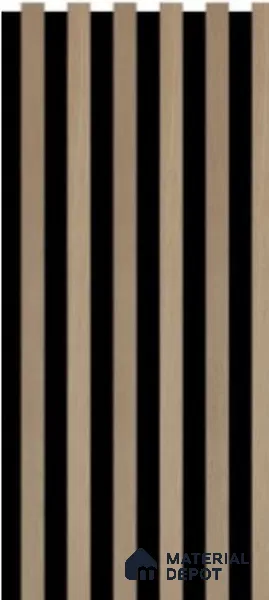 P2 612 Oslo 7.8 ft x 0.98 ft (2400x300 mm) Texture Finish Acoustic Panel - 22 mm | Suitable for Office, Auditorium & Cinema Hall | Width is Subjected to 5% Variation