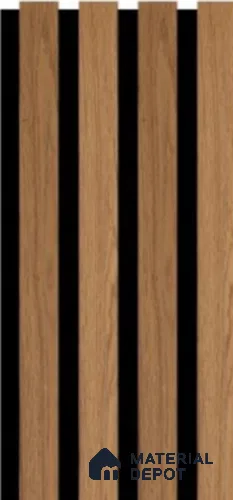 P3 578 Vienna 7.8 ft x 0.98 ft (2400x300 mm) Texture Finish Acoustic Panel - 22 mm | Suitable for Office, Auditorium & Cinema Hall | Width is Subjected to 5% Variation