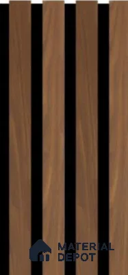 P3 938 Vienna 7.8 ft x 0.98 ft (2400x300 mm) Texture Finish Acoustic Panel - 22 mm | Suitable for Office, Auditorium & Cinema Hall | Width is Subjected to 5% Variation