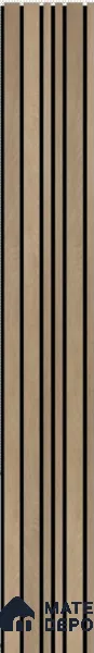P4 612 Munich 7.8 ft x 0.98 ft (2400x300 mm) Texture Finish Acoustic Panel - 22 mm | Suitable for Office, Auditorium & Cinema Hall | Width is Subjected to 5% Variation