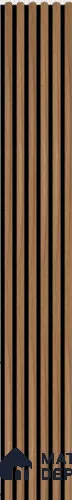 P5 578 Hamburg 7.8 ft x 0.98 ft (2400x300 mm) Texture Finish Acoustic Panel - 28 mm | Suitable for Office, Auditorium & Cinema Hall | Width is Subjected to 5% Variation