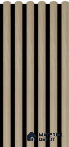 P5 612 Hamburg 7.8 ft x 0.98 ft (2400x300 mm) Texture Finish Acoustic Panel - 28 mm | Suitable for Office, Auditorium & Cinema Hall | Width is Subjected to 5% Variation