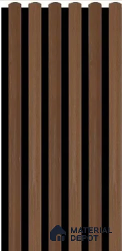 P5 938 Hamburg 7.8 ft x 0.98 ft (2400x300 mm) Texture Finish Acoustic Panel - 28 mm | Suitable for Office, Auditorium & Cinema Hall | Width is Subjected to 5% Variation