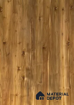 African Walnut 2440x1220 mm Silicon Natural Veneer - 3.7 mm