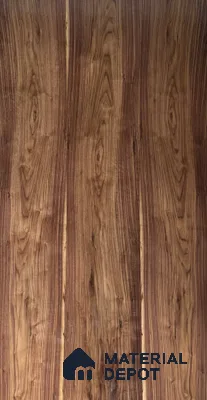 American Walnut Premium 2440x1220 mm Silicon Natural Veneer - 3.7 mm