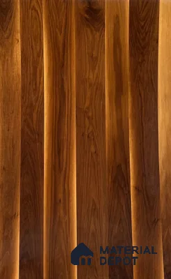 Black Laurel 2440x1220 mm Silicon Natural Veneer - 3.7 mm