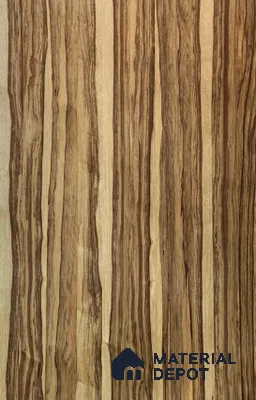 Black Limba 2440x1220 mm Silicon Natural Veneer - 3.7 mm
