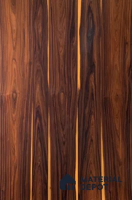 Cocobolo 2440x1220 mm Silicon Natural Veneer - 3.7 mm
