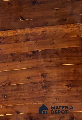 Hz-Smoked English Yew 2440x1220 mm Silicon Natural Veneer - 3.7 mm