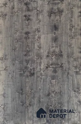 VE 00012 Metalic Mappa Burls Grey 2440x1220 mm Silicon Natural Veneer - 3.7 mm