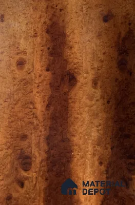 Smoked African Rosewood Pomelle 2440x1220 mm Silicon Natural Veneer - 3.7 mm