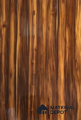 Smoked African Walnut 2440x1220 mm Silicon Natural Veneer - 3.7 mm