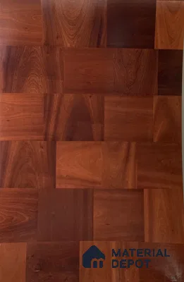 Smoked Sapeli Box 2440x1220 mm Silicon Natural Veneer - 3.7 mm