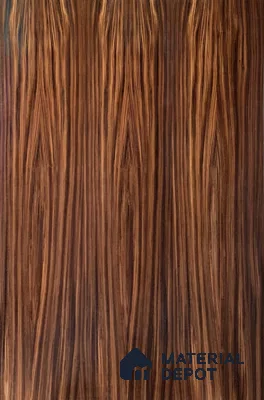 Smoked Zebrano 2440x1220 mm Silicon Natural Veneer - 3.7 mm