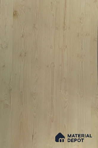 Sycamore Crown 2440x1220 mm Silicon Natural Veneer - 3.7 mm