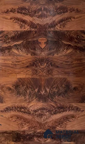 Walnut Crotch 2440x1220 mm Silicon Natural Veneer - 3.7 mm