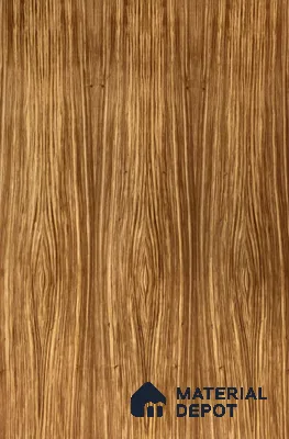 Zebrano 2440x1220 mm Silicon Natural Veneer - 3.7 mm