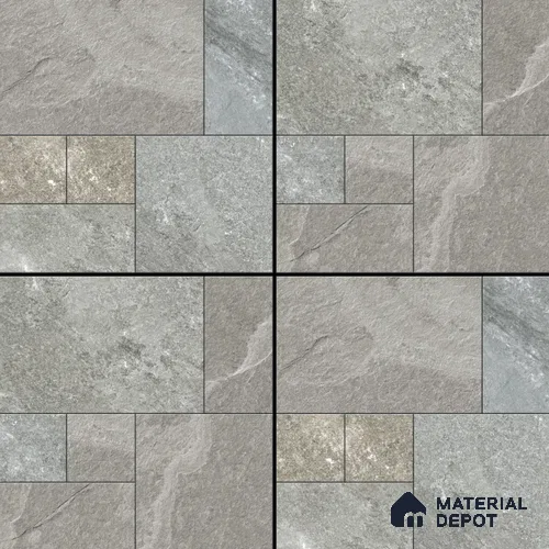 Stone Look Tile TL 11625 Natural Stone 16 x 16 inch Matte Vitrified Tile - 12 mm
