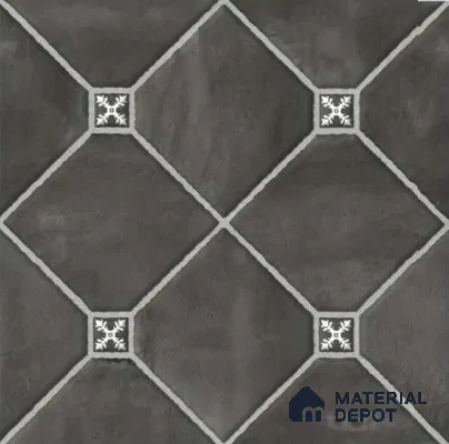 Stone Look Tile TL 11563 Polar Nero 16 x 16 inch Matte Vitrified Tile - 12 mm