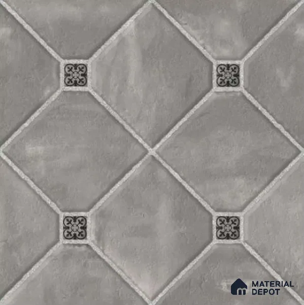 Stone Look Tile TL 11562 Polar Gris 16 x 16 inch Matte Vitrified Tile - 12 mm