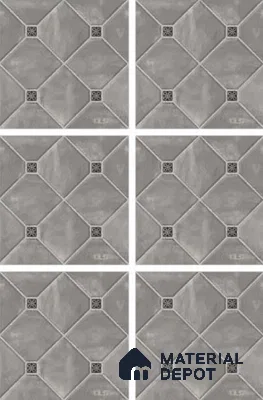 Stone Look Tile TL 11562 Polar Gris 16 x 16 inch Matte Vitrified Tile - 12 mm