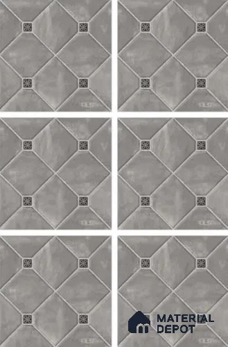 Stone Look Tile TL 11562 Polar Gris 16 x 16 inch Matte Vitrified Tile - 12 mm